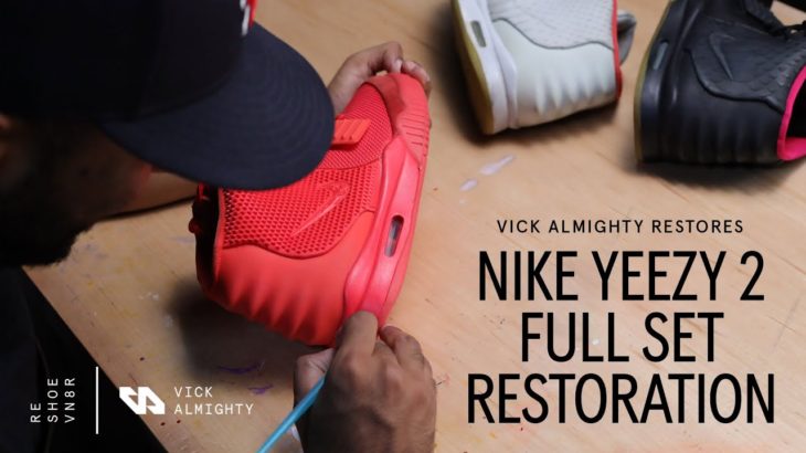 Nike Yeezy 2 Full Set Restoration – Red Octobers, Solars, Platinums