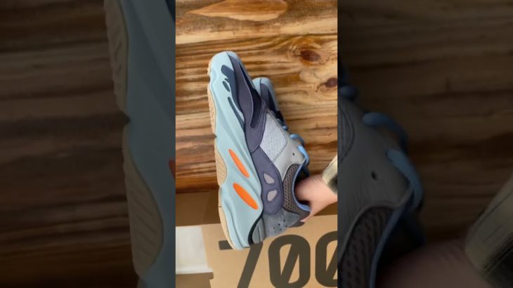 PK God yeezy 700 Carbon Blue retail materials ready to ship From Cssfactory.ru