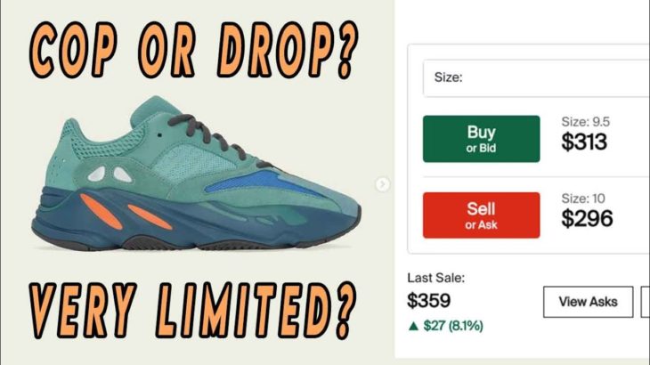 Should you buy Adidas YEEZY 700 V1 FADED AZURE? COP OR DROP