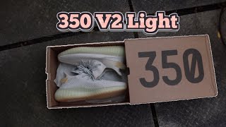 UNBOXING Yeezy Boost 350 V2 ‘Light’ (On-Foot Review)