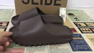 Unboxing Yeezy Slide Soot Review