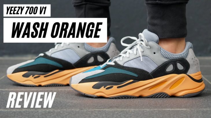 YEEZY 700 “Wash Orange” REVIEW & ON FEET – Almost Wave Runner