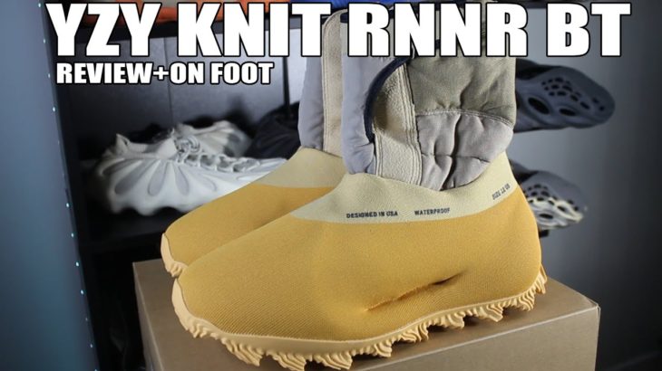 YEEZY KNIT RUNNER BOOT  SULFUR Review + ON FOOT! UN-BOXING YZY NSLTD BT + ON FOOT!