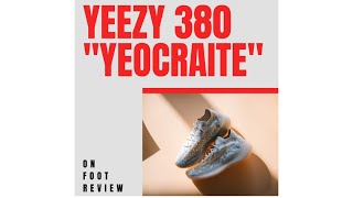 Yeezy 380 “Yeocraite Reflective ” | ON FOOT REVIEW | The Pimpstress #yeezymafia
