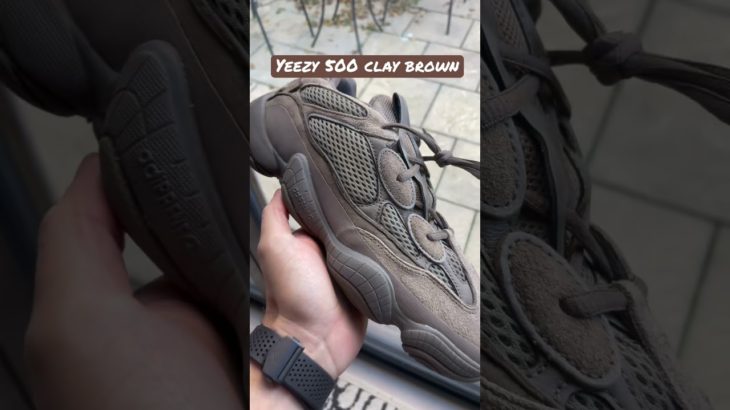 Yeezy 500 CLAY BROWN Early Look in Hand 🍂🪵