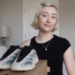 Yeezy 700 V3 Sneakers in Kyanite Unboxing, Try-On, and Styling