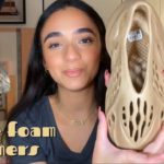 Yeezy Ochre Foam Runner Unboxing & On Feet | Angele Jelly Altieri