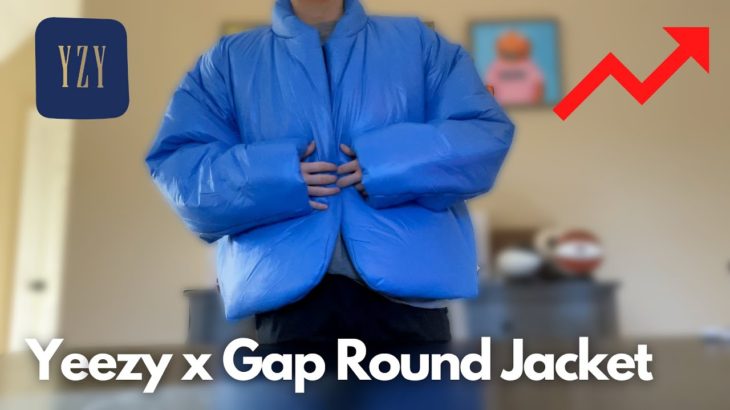 Yeezy x Gap Round Jacket Blue & Jordan 14 Retro Low Shocking Pink Unboxing & Review & On Body