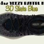 3D SLATE BLUE adidas YEEZY BSKTBL Knit