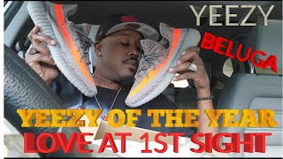 ADIDAS YEEZY 350 BELUGA CAR REVIEW (YEEZY OF THE YEAR) 🔥 #yeezy #beluga #adidas #sneakerhead