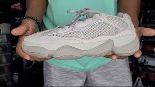 ADIDAS YEEZY 500 ASH GREY REVIEW AND CHECKOUT THESE SHOES IM SELLING #yeezy #500 #ashgrey PART 1