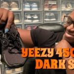 Adidas Yeezy 450 Dark Slate sizing are PERFECT!!!! REVIEW/ON FOOT