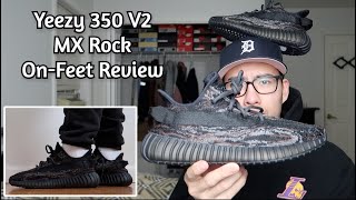 BUY THESE YEEZYS!! Yeezy 350 V2 MX Rock On Feet Review & Unboxing + Resell Prediction