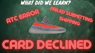 CARD DECLINED!! What did we learn from the Yeezy 350 V2 Beluga release? –  prism live cop