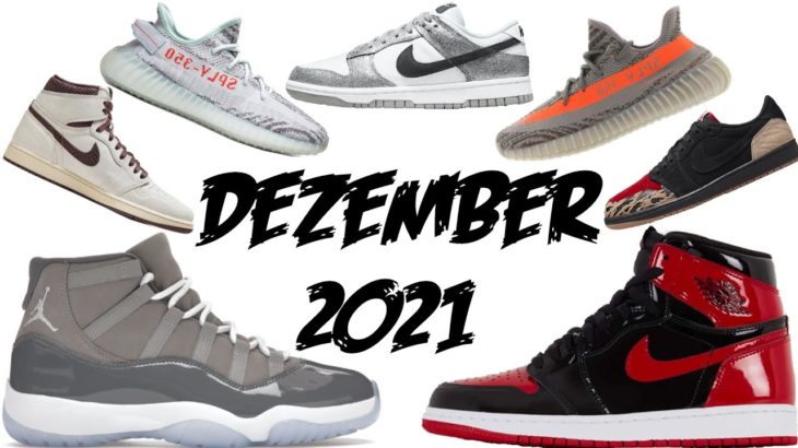 Die besten Sneaker Releases im Dezember 2021 (Yeezy, Jordan, Nike, Adidas, KAWS, Sacai, Dunk…)