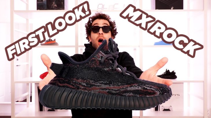 FIRST LOOK 👀 adidas Yeezy Boost 350 V2 MX Rock EARLY PAIR | Sneaker Review + Release Date