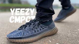How Did They Do This?! Yeezy 350 CMPCT Slate Blue Review & On Foot