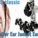 【Lucifer Ear Jacket Earrings Silver Jewelry accessories Brandルシファーイヤージャケットピアス  アルテミスクラシック シルバーアクセサリー