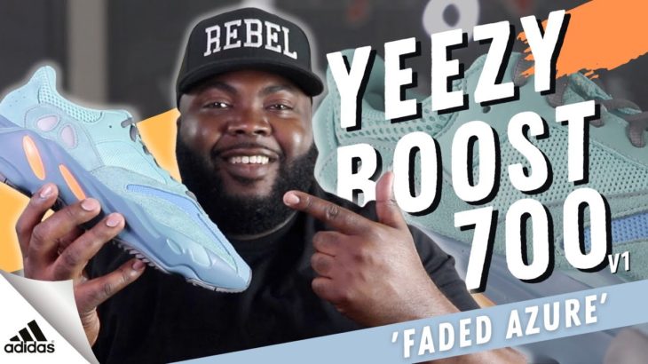 REVIEWING THE YEEZY BOOST 700 V1 FADED AZURE! REVIEW + ON FOOT! SLEPT ON!