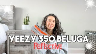 YEEZY 350 V2 BELUGA REVIEW & ON FOOT | Yeezy Beluga Reflective