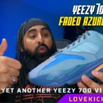YEEZY 700 V1 FADED AZURE REVIEW!! CHECK THIS OUT!! THE 6TH YEEZY 700 VERSION 1 THIS YEAR!! CRAZY!!