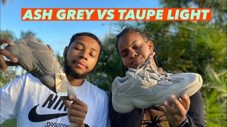YEEZY BOOST 500 ASH GREY | SNEAKER REVIEW + ASH GREY VS TAUPE LIGHT COMPARISON❗️