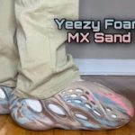 YEEZY FOAM RNNR MX SAND GREY REVIEW & ON FEET!! (BEST MX COLORWAY YET?)