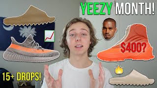 YEEZY MONTH! UPCOMING YEEZY RELEASES TO INVEST IN/WATCH OUT FOR! (Heat Drops)