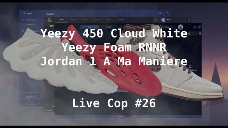 Yeezy 450 Cloud White | Yeezy Foam RNNR | Jordan 1 A Ma Maniere | Console Restock | Live Cop #26