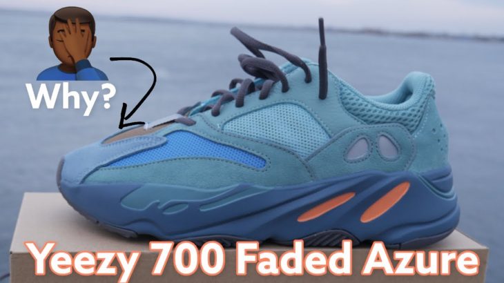 Yeezy 700 Faded Azure | on feet review
