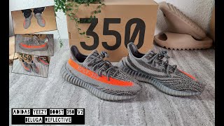 Yeezy Boost 350 V2 Beluga Reflective GW1229 – On Feet and Check – 89% ✔