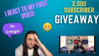 2k subscribers celebration + reacting to my first video EVER! – Yeezy blue tint restock -nsb bot bnb