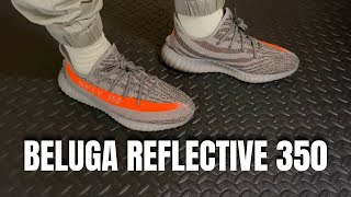 Adidas YEEZY 350 V2 Beluga Reflective Review & ON FEET | Did they REMIX it properly?