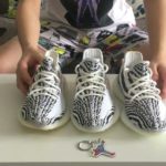 Adidas Yeezy 350v2 “Zebra” 白斑马对比鉴定