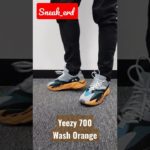 Adidas Yeezy 700 Wash Orange #onfeet #shorts #yeezy #sneakers #kanyewest #fyp #adidas