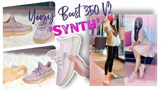 Adidas Yeezy Boost 350 V2 “SYNTH” | Unboxing | Review on Feet | Detailed Look 이지부스트  350 v2 신스
