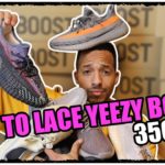 HOW TO LACE YEEZY BOOST 350 V2 #yeezy #howto #yeezyboost