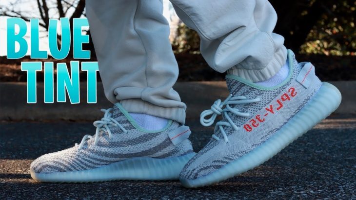 LIMITED But Resell Prices DROPPED!? Adidas Yeezy 350 V2 Boost ‘BLUE TINT” Review & ON FEET