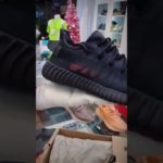 Mono Black “Cinder” Adidas Yeezy Boost 350 V2 | Unboxing by prosperbrand.#shorts #sneakers #yeezy
