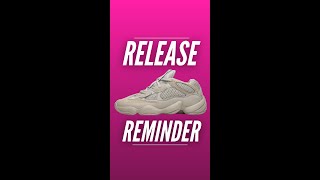 Release Reminder Yeezy 500 “Blush” – 01/22 #yeezy #sneakers #shorts