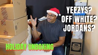 Special Holiday Unboxing! CRAZY Haul of SNEAKER RELEASES | Did we get YEEZY? JORDAN? OFF WHITE?