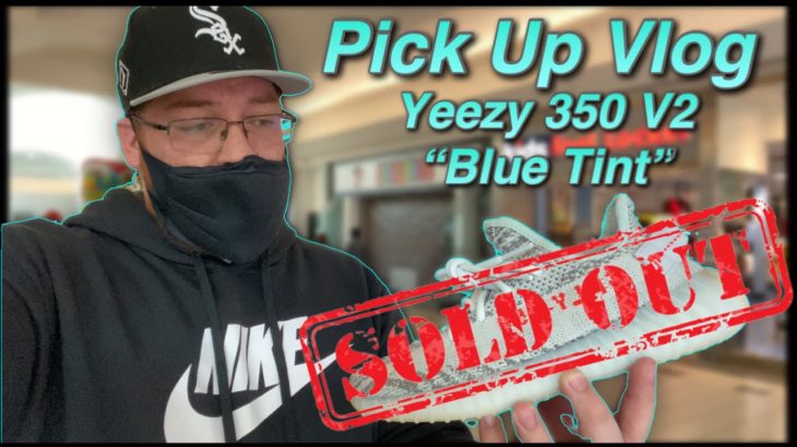 WHO SAID YEEZYS ARE DEAD?? – Yeezy 350 V2 “Blue Tint” Pick Up Vlog