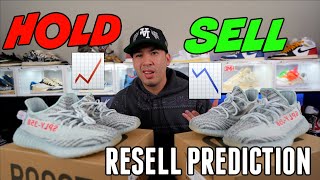 WILL THESE BRICK ?? HOLD OR SELL YEEZY V2 350 BLUE TINT | RESELL PREDICTION