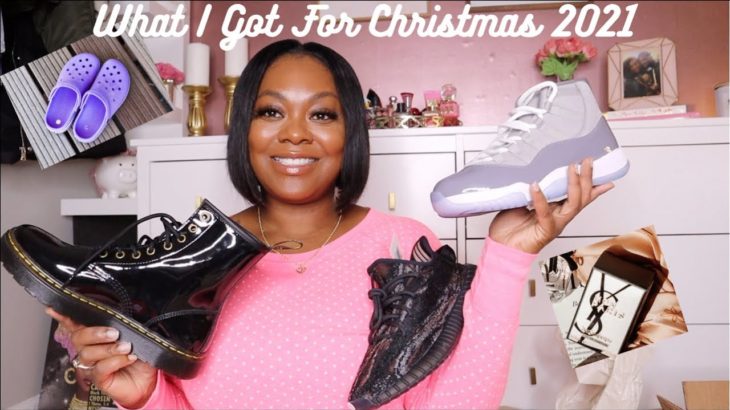 What I Got For Christmas| Yeezy, Air Jordan, Doc Martin, Perfumes, Crocs & More! |Tylisha Shantuane