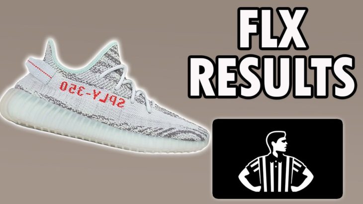 YEEZY 350 ‘Blue Tint’ FLX RESULTS! Good Luck!