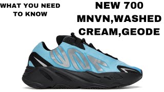 YEEZY 700 “RESIN” “Washed Cream” “geode ‘Metallic’ MNVN,WHAT YOU NEED TO KNOW,SHOULD I BUY? | ADIDAS