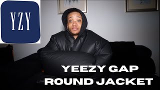 YEEZY GAP ROUND JACKET BLACK REVIEW & TRY ON
