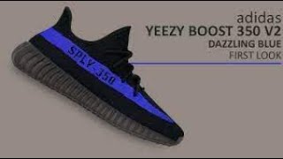 Yeezy 350V2 Dazzling Blue Review