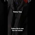 Yeezy Gap round jacket black #yeezygap #yeezy #kanyewest