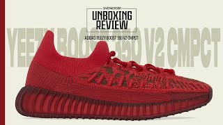 A VOLTA DO YEEZY “RED OCTOBER” | UNBOXING+REVIEW adidas YEEZY BOOST 350 V2 CMPCT “Slate Red”